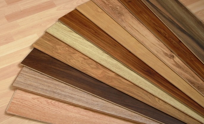 Detalle de veta de madera roble